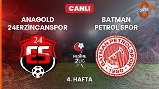 ANAGOLD 24ERZİNCANSPOR - BATMAN PETROL SPOR A.Ş. (2. LİG BEYAZ GRUP 13.09.2025)