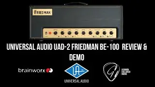 German Gallardo - Universal Audio UAD-2 Friedman BE-100 Demo/Review