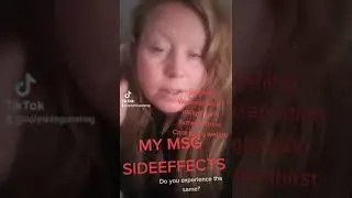 MY MSG SIDEEFFECTS