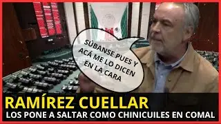 Ram&iacute;rez Ceullar sets fire to the PRI and PAN members