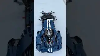 Lego technic ford GT 42154, building process.