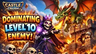 HOW TO USE SKELETON QUEEN CASTLE CRUSH | HOW TO USE DRAGON IN CASTLE CRUSH DECK | LEGENDARY CARD 