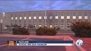Bed bugs problem at high school in Taylor