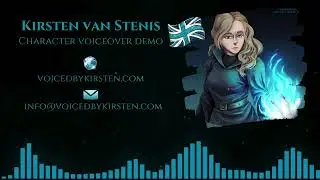 Kirsten van Stenis EN Character Demo Voiceover Reel [2025]