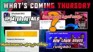 What Is Coming On Tomorrow,& Monday In Pes 2021 Mobile | New Iconics, Free Coins & Rewards Malayalam