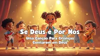 Se Deus &Eacute; Por N&oacute;s | Essa Can&ccedil;&atilde;o Ensina Crian&ccedil;as a N&atilde;o Ter Medo