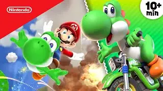 Meet Yoshi 😁 Mario&rsquo;s Friend With the Sticky Tongue 💚 Nintendo Gameplay For Kids | Play Nintendo