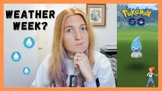 New weather event timed research | Pok&eacute;mon GO