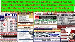 30 Dec 2025  Gulf Jobs #Freerequirement##abroadinformation #kuwaitjobs #assignmentabroadtimestoday