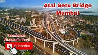 Atal Setu Bridge 🌉 Mumbai☝️🎢 #atalsetubridge #mumbai #atalsetu #viral 