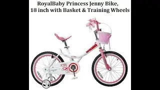 RoyalBaby Princess Jenny Bike, 18 inch - Best Kids Ride on Toys