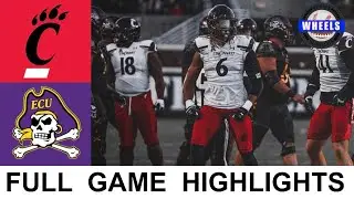 #4 Cincinnati vs East Carolina | College Football Week 13 | 2021 College Football Highlights