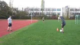 Einwurf &Uuml;bung
