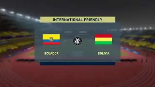 ⚽ Ecuador vs Bolivia ⚽ | International Friendly (29/03/2021) | Fifa 21