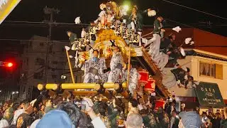 R7.5.5 呉田區 練りまわし 阪神住吉駅前 本住吉神社 東灘だんじり祭