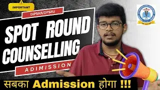 Spot Round Counselling in dipsar/dpsru | Admission 2023 in Dipsar/dpsru D.pharm/B.pharm