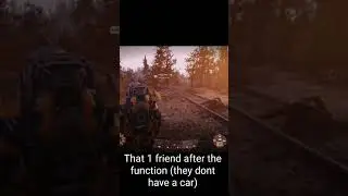 When a friend without a car leaves the function