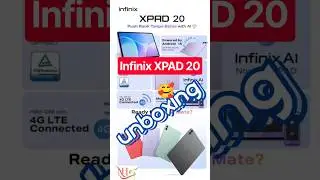 Infinix XPAD 20 unboxing & Review Adaptor USB cable, Pad cover, Tab / Tablet / Pad #shorts #reels
