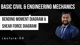 L-04 | Cantilever with UDL | Basic Civil Engineering & Engineering Mechanics | By Nadish Pandey