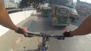 Daily Bicycle Commuting in Dhaka | Long Distance Office Ride | Bangladesh