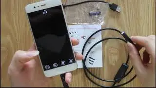 7mm Endoscope Camera Flexible IP67 Waterproof Micro USB Inspection Borescope Camera for Android PC