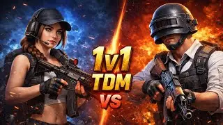 Girl gamer vs boy 1v1 tdm in PUBG mobile 🔥#pubg #pubgmobile #pubg1v1tdmm24 #1v1tdm #bgmi #girlgamer 