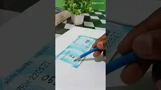 💶₹50 rupees note drawing | 50 rupees colour drawing | #shorts #shortfeed #shortyoutube #art #note