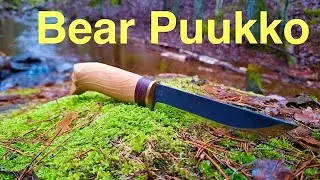 Bear Puukko🐻 (karhu puukko) by Kivalo Design.