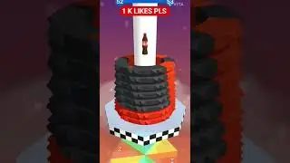Drop Stack Ball Noob vs Pro vs Hacker 🔥😱 | Stack Ball 3D All Levels #Shorts