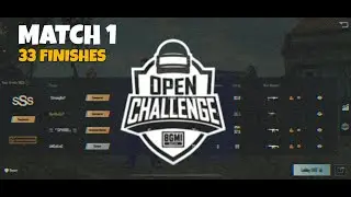 🔴 33 KILLS | BMOC 2022 IN-GAME QUALIFIERS -- MATCH 1 | BGMI