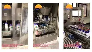 Automatic lubricating oil filling capping machine