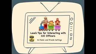 Lava's Tips for Interacting with ICE Officers (Explanation for Kids) #immigration #knowyourrights