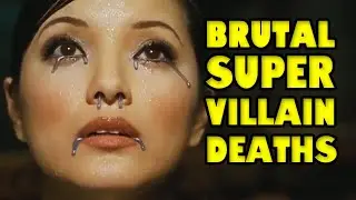 The Most BRUTAL Villain Deaths in Superhero Movies