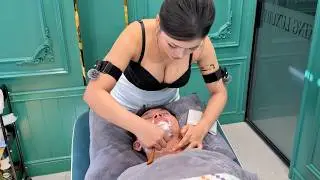 Hidden Gem in Vietnam 🇻🇳 Gorgeous Masseuse Gives Perfect Barbershop Massage