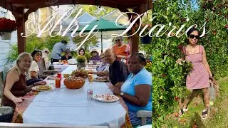 Abhy Diaries ♡ Last days of Summer 2025 &bull; Apple Picking in New Jersey #abhythereforyou #vlog