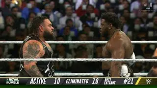 Powerhouse Hobbs DEBUT ATTACKS on Bronson Reed Mens Royal Rumble | WWE Royal Rumble 2026 Highlights 