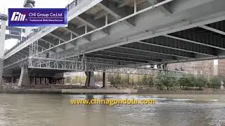 Non-standard Bridge inspection vehicle