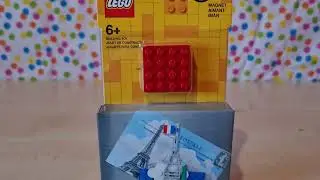 LEGO France Magnet kit 6+ and 29ps build and review