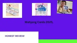 Mahjong Cards Official Rules Overview...Is it Worth it? Watch this First! #ad #amazoninfluencer