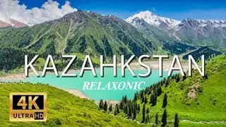 Kazakhstan 4K - Nature Relaxation Film - Meditation Relaxing Music | RELAXONIC