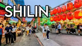 Shilin Night Market 士林夜市 | Shilin District Taipei City Taiwan | Walk Tour 2023