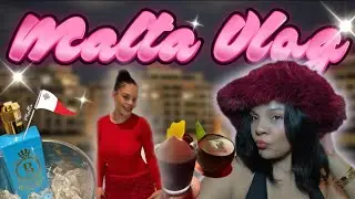 Malta Vlog: Eat well, Drink well, Dress Well 🇲🇹✨