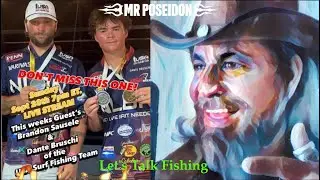 LIVE IN STUDIO Brandon Sausele and Dante Bruschi of the USA Surf Fishing Team on Let's Talk Fishing!