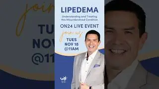 Избавление от липедемы возможно! Присоединяйтесь к нашему предстоящему вебинару 💻