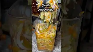 Curtido para pupusas #curtido #comidasalvadore&ntilde;a #503 #recetassalvadore&ntilde;as #salvadoreanfood