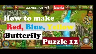 How to make Butterfly Red, Blue, Green : Virtual Villagers Origins 2 VV2