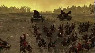 Запись битвы Гномы хаоса vs Кугат Война с нурглом TOTAL WAR WARHAMMER 3