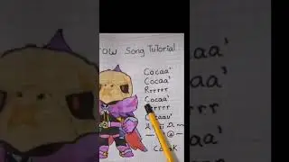#music #song crow song tutorial🗣️🗣️