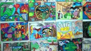Entries to the Disaster Preparedness Poster Making Contest