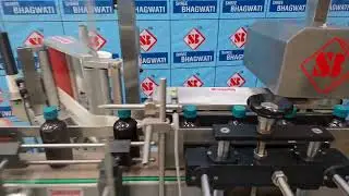 Wrap round labeling machine for bottle